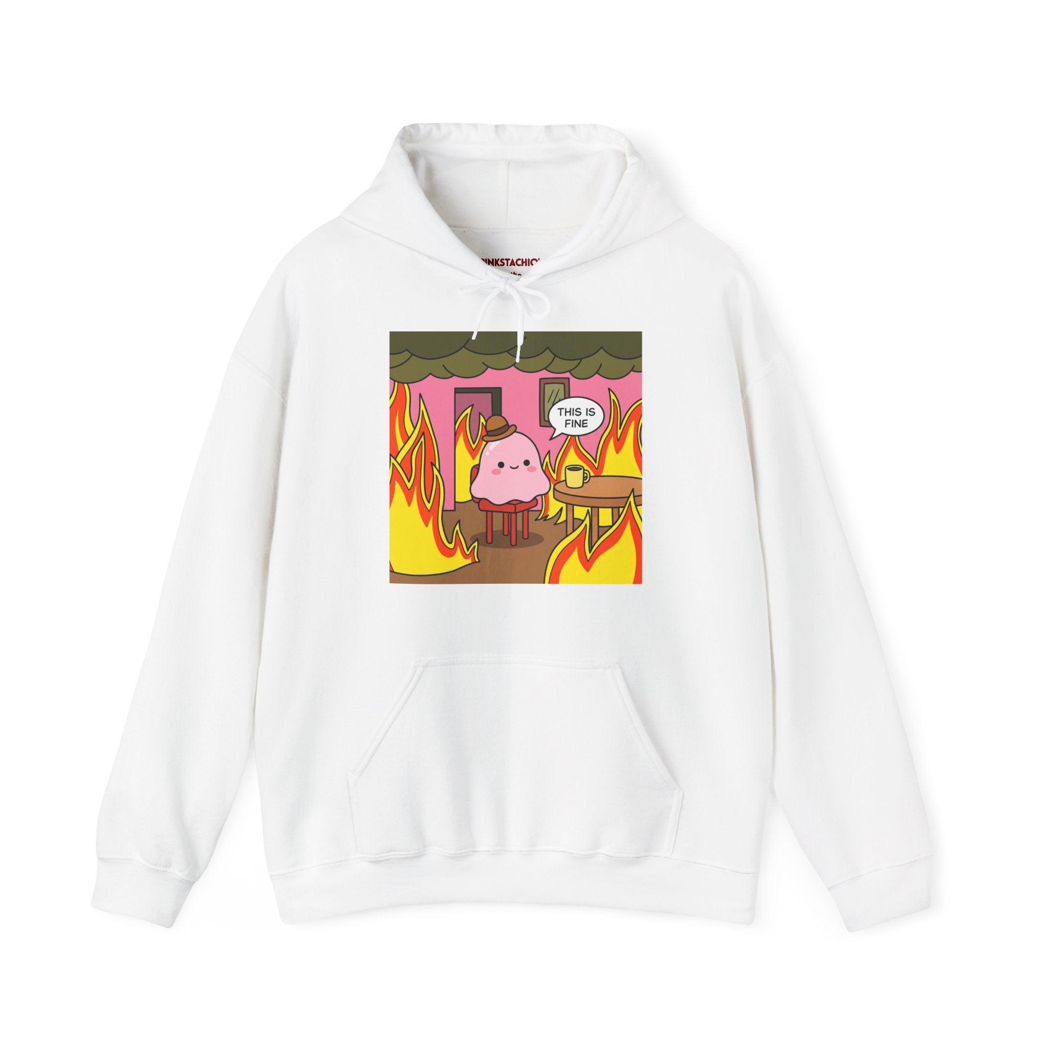 This is Fine Unisex Hoodie | Rise from the Ashes