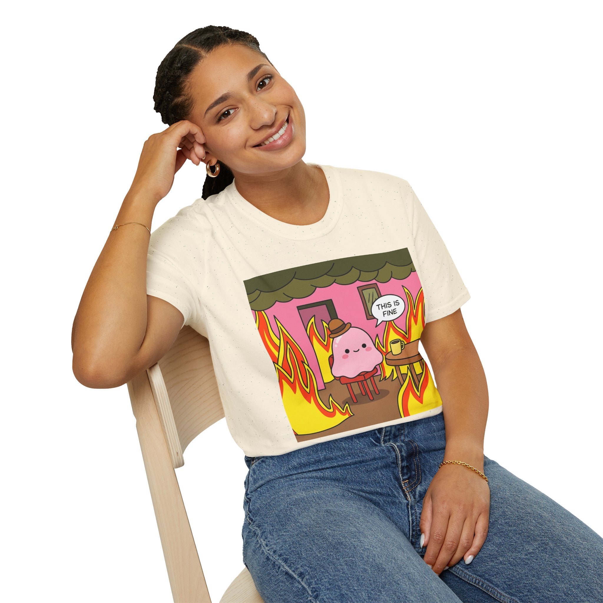This is Fine Unisex Tee | Rise from the Ashes
