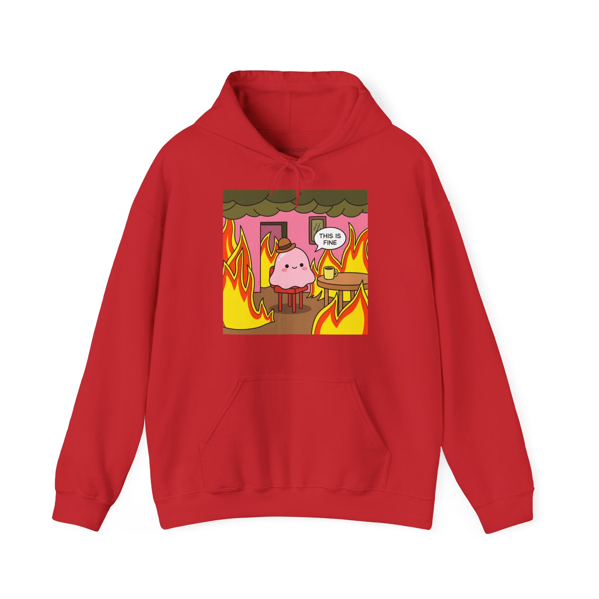 This is Fine Unisex Hoodie | Rise from the Ashes