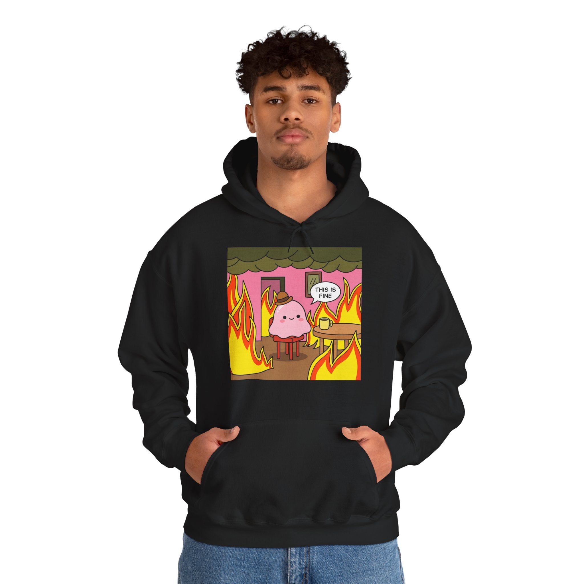 This is Fine Unisex Hoodie | Rise from the Ashes