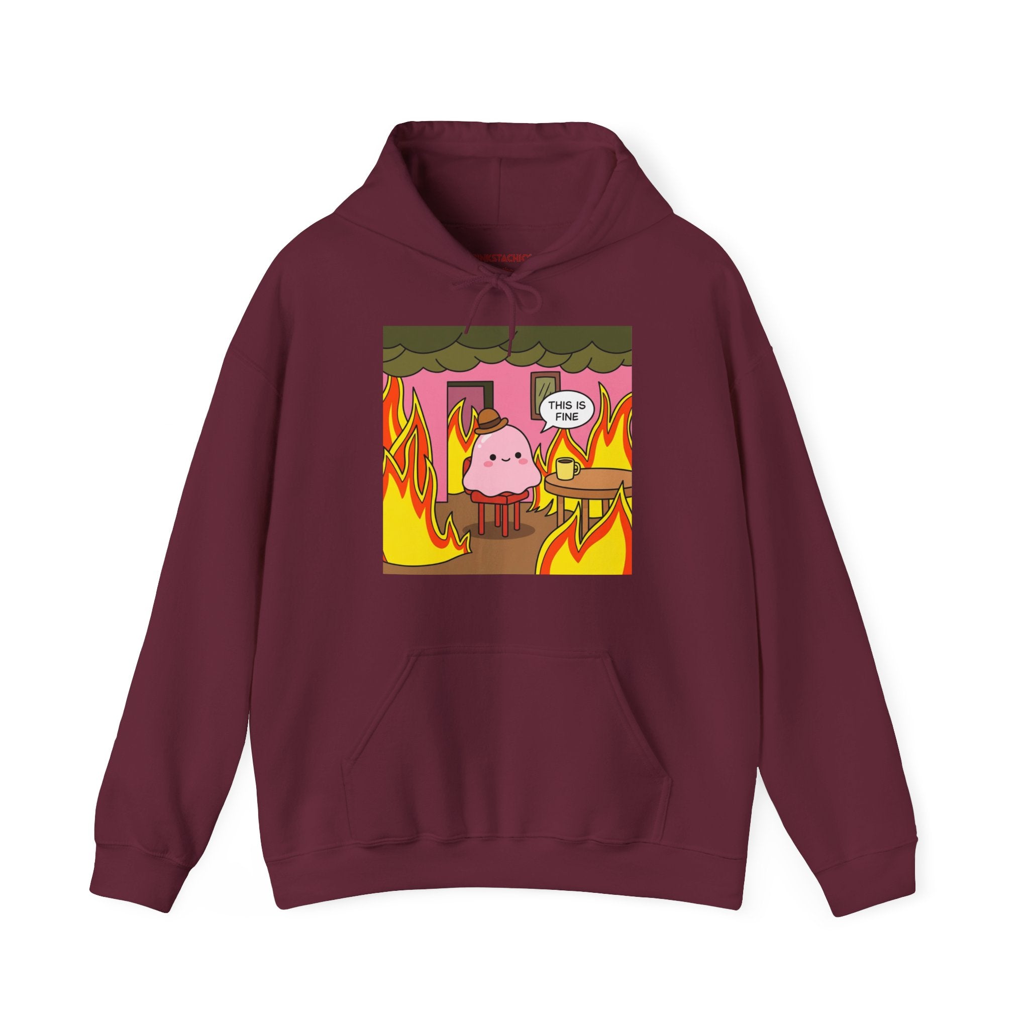 This is Fine Unisex Hoodie | Rise from the Ashes