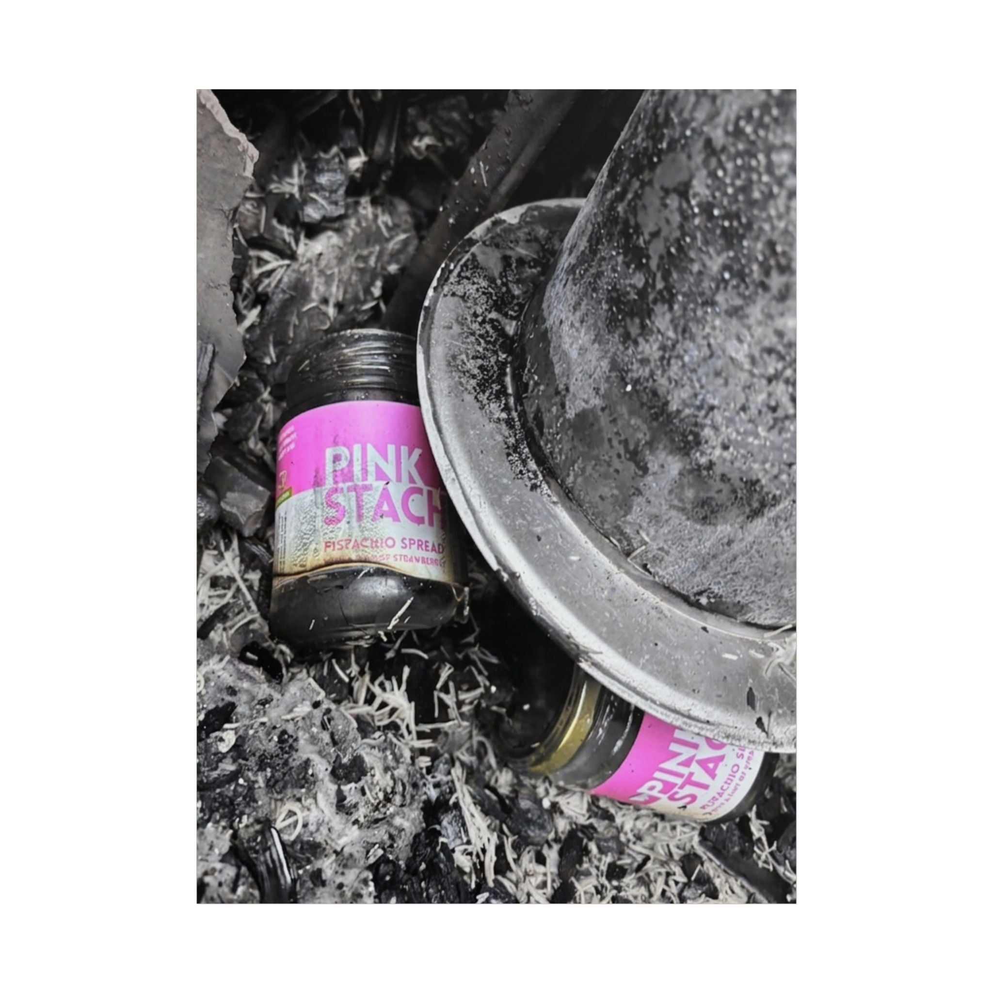 Pinkstachio in the Rubble Unframed Poster | Rise from the Ashes