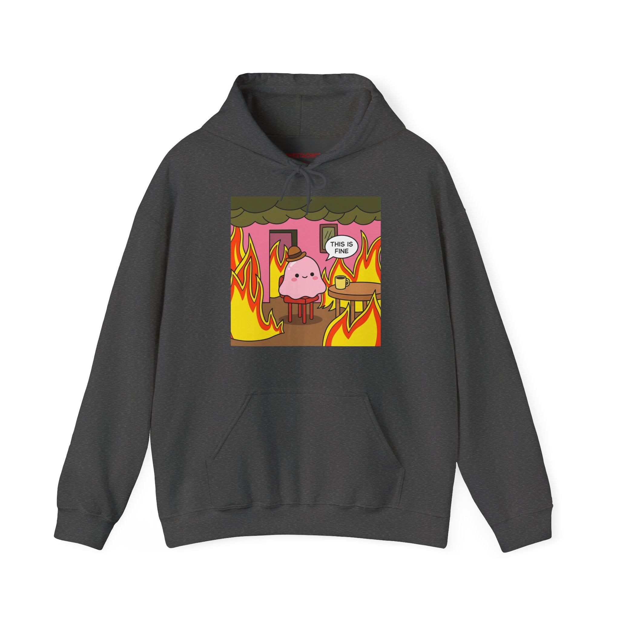 This is Fine Unisex Hoodie | Rise from the Ashes