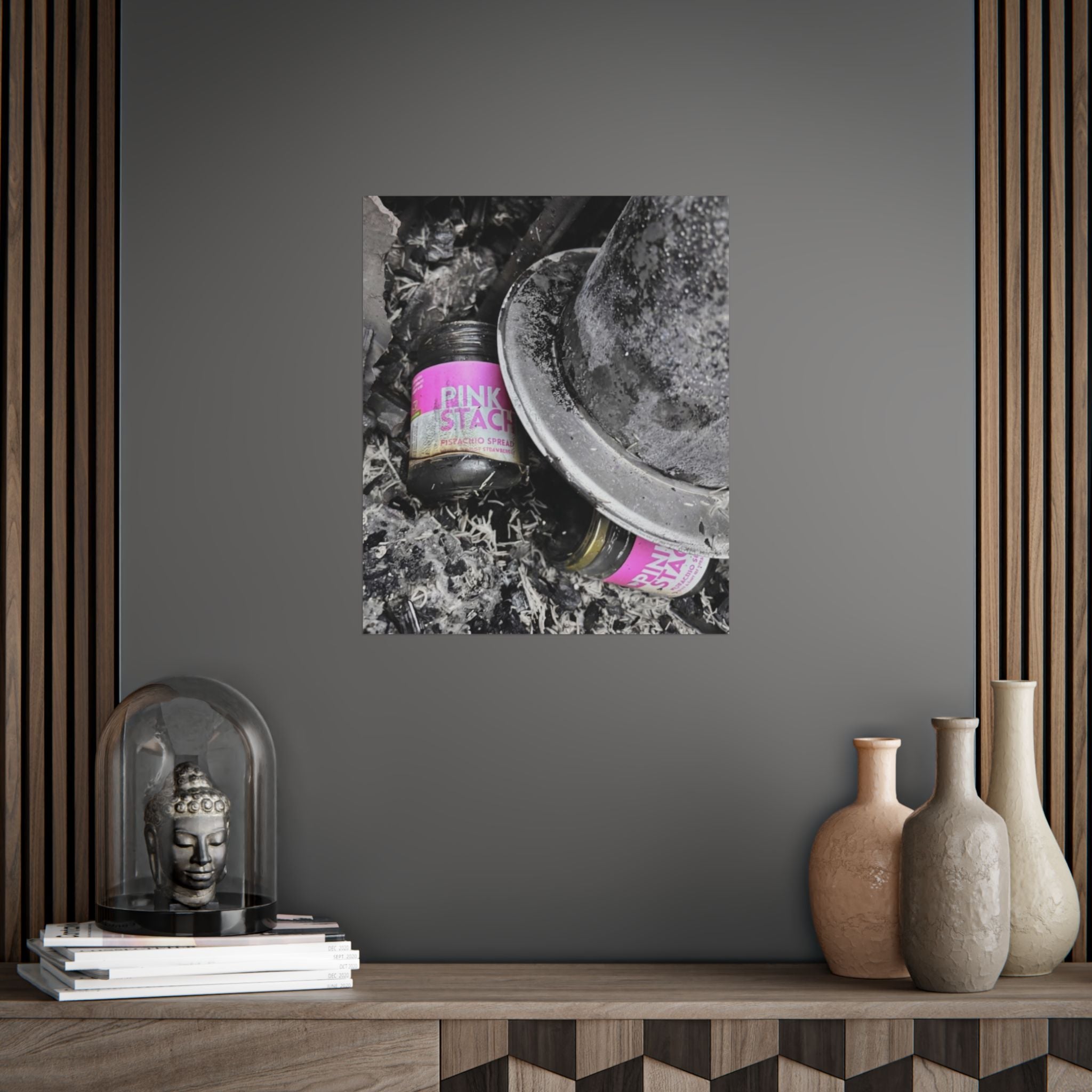 Pinkstachio in the Rubble Unframed Poster | Rise from the Ashes