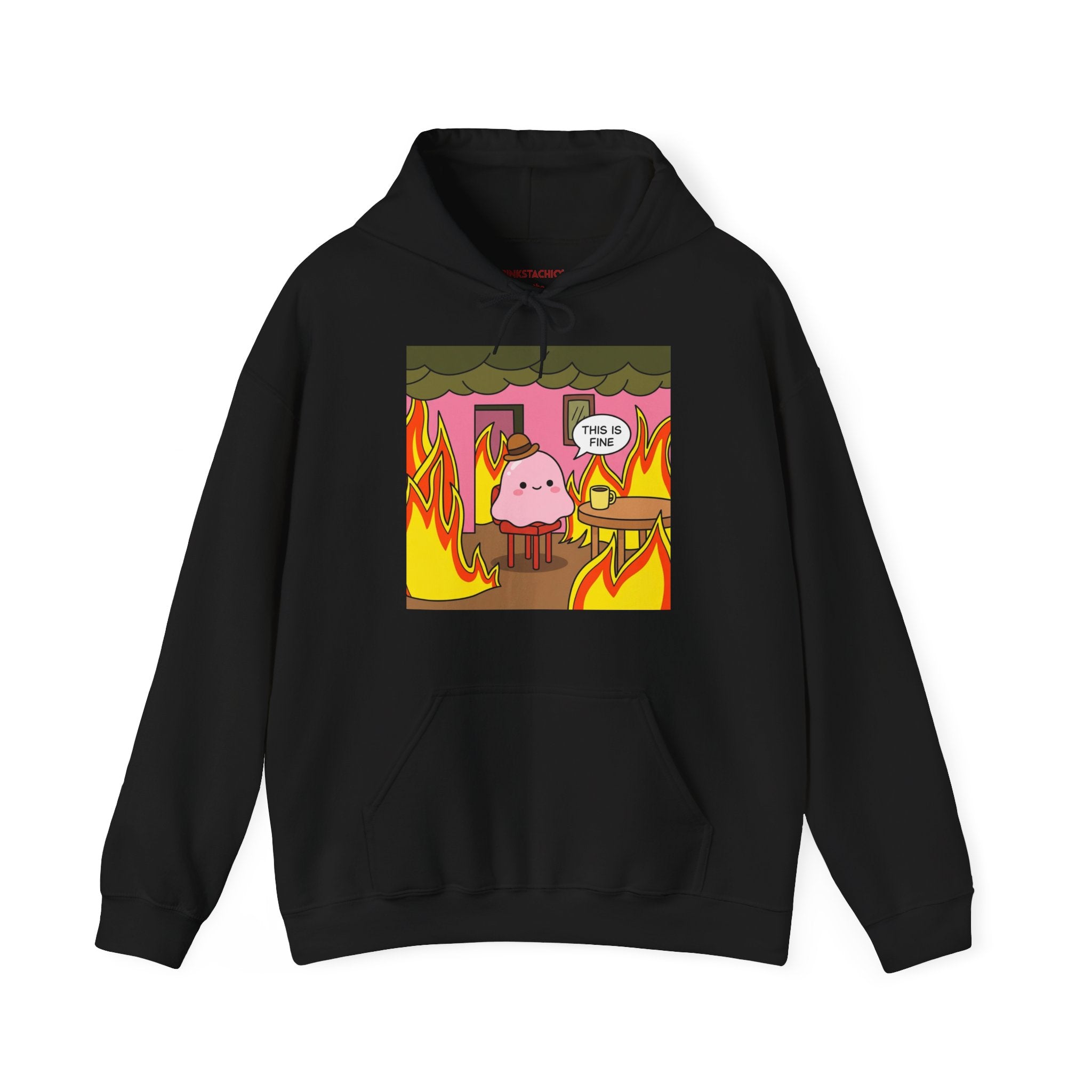 This is Fine Unisex Hoodie | Rise from the Ashes