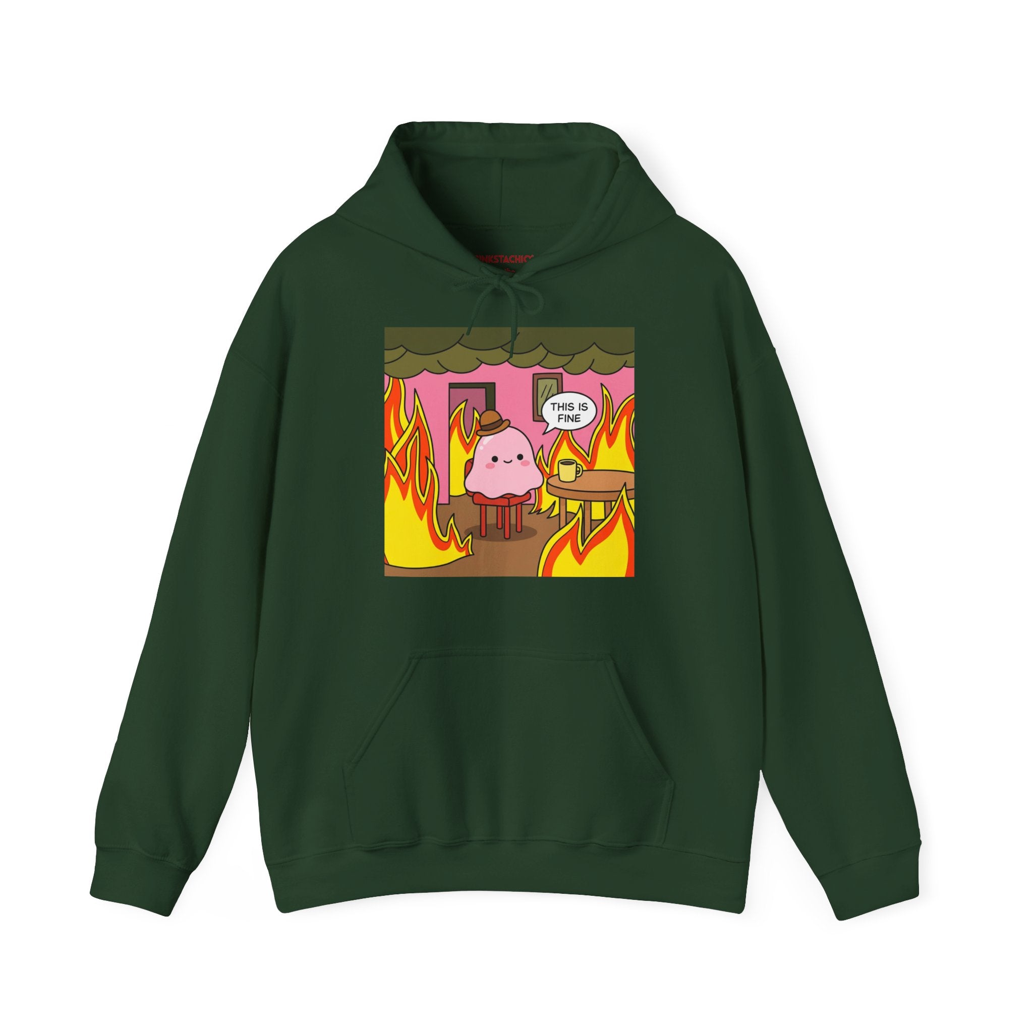 This is Fine Unisex Hoodie | Rise from the Ashes