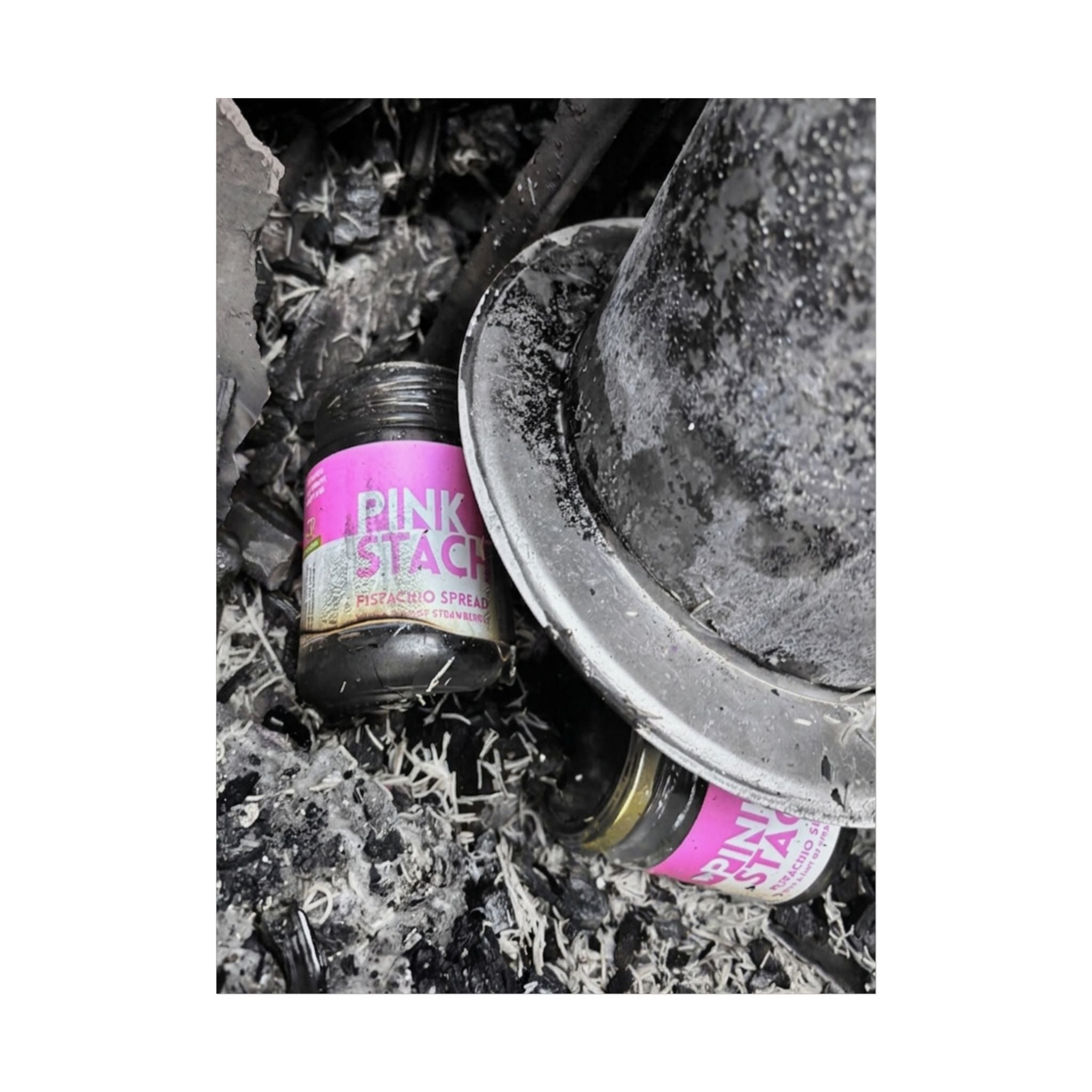 Pinkstachio in the Rubble Unframed Poster | Rise from the Ashes