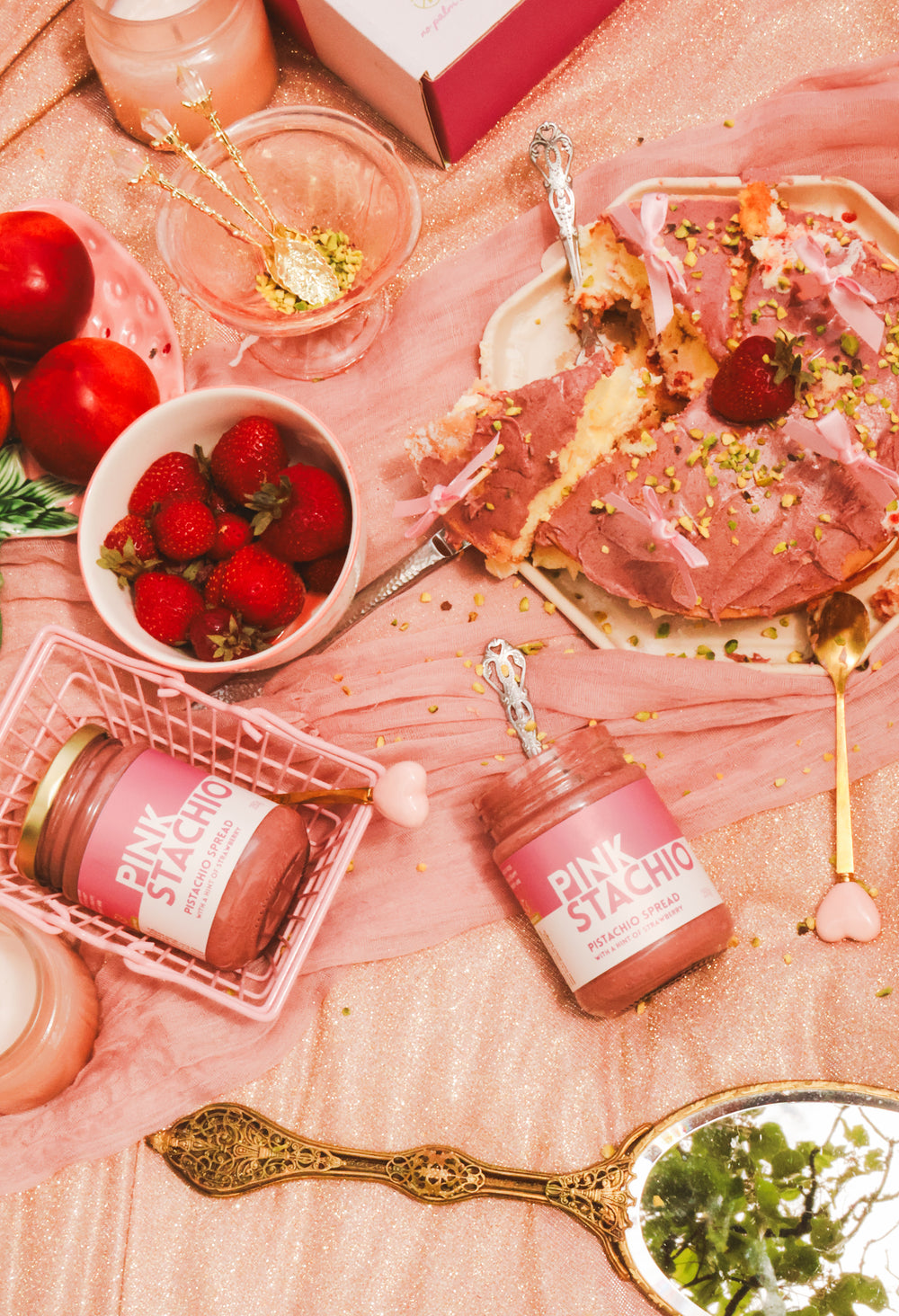 PINKSTACHIO® Strawberry Pistachio Spread