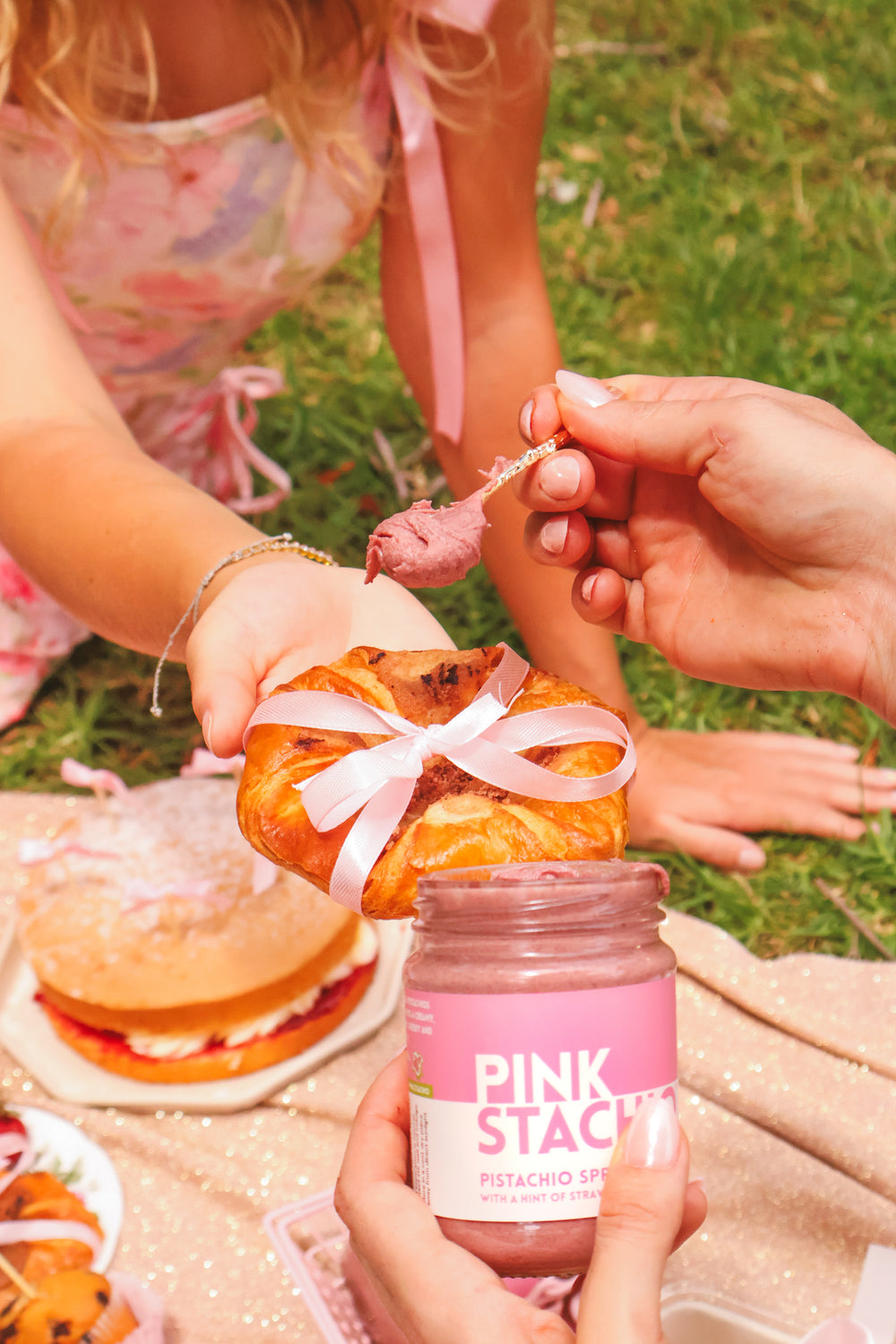 PINKSTACHIO® Strawberry Pistachio Spread Jar